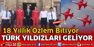 TÜRK YILDIZLARI ISPARTA'DA GÖSTERİ YAPACAK