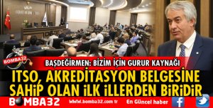 TÜRKAK ITSO’DA TOPLANTI YAPTI