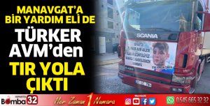 Türker AVM'den Manavgat'a yardım eli