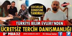TÜRKİYE BİLİM EVLERİ’NDEN ÜCRETSİZ TERCİH DANIŞMANLIĞI