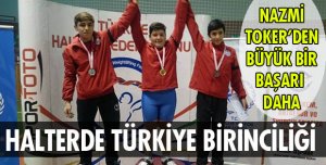 TÜRKİYE BİRİNCİSİ OLDU