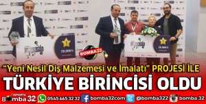 TÜRKİYE BİRİNCİSİ OLDU