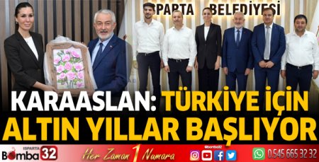 Türkiye için altın yıllar başlıyor