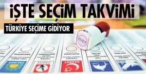 TÜRKİYE SEÇİME GİDİYOR!