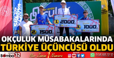Türkiye üçüncüsü oldu