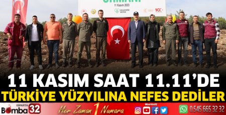 Türkiye Yüzyılına Nefes dediler