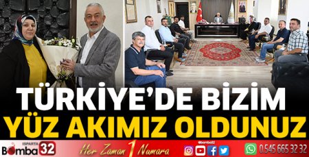 Türkiye’de bizim yüz akımız oldunuz