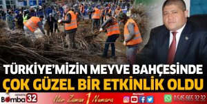 Türkiye’mizin meyve bahçesinde çok güzel bir etkinlik oldu