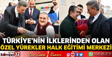 Türkiye’nin ilklerinden olan Özel Yürekler Halk Eğitimi Merkezi
