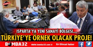 TÜRKİYE’YE ÖRNEK OLACAK PROJE!