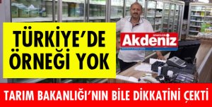Türkiye'de örneği yok Tarım Bakanlığı'nın bile dikkatini çekti