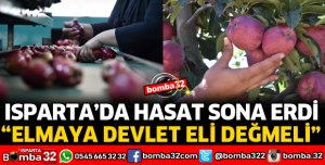 TÜRKİYE'NİN ELMA DEPOSU ISPARTA'DA REKOLTE 700 BİN TON