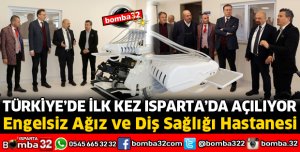 TÜRKİYE'NİN İLK ENGELSİZ AĞIZ VE DİŞ SAĞLIĞI HASTANESİ HİZMETE AÇILIYOR