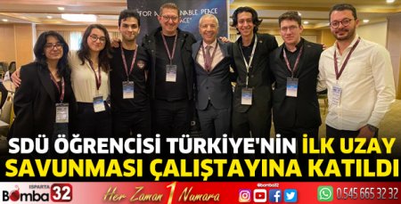 Türkiye'nin İlk Uzay Savunması Çalıştayına katıldı