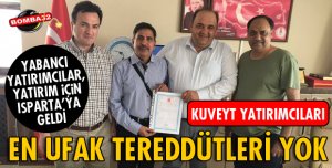 TÜRKİYE'YE GÜVENİYORLAR!