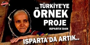 Türkiye'ye örnek proje Isparta'dan
