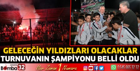 Turnuvanın şampiyonu belli oldu