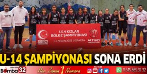 U-14 Şampiyonası sona erdi 