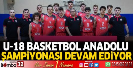U-18 Basketbol Anadolu Şampiyonası devam ediyor