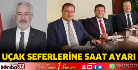 Uçak seferlerine saat ayarı