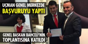 UÇMAN RESMEN ADAY ADAYI!