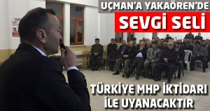 Uçman'a Yakaören'de Sevgi Seli