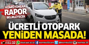 Ücretli otopark yeniden masada!
