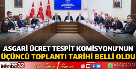 Üçüncü toplantı 19 Aralık’ta
