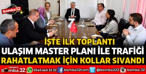 ULAŞIM MASTER PLANI İLE TRAFİĞİ RAHATLATMAK İÇİN KOLLAR SIVANDI