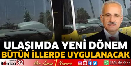 Ulaşımda yeni dönem