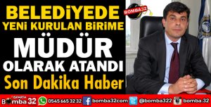 ULAŞTIRMA VE TRAFİK MÜDÜRÜ OLDU