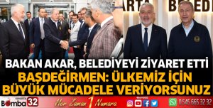 Ülkemiz için büyük mücadele veriyorsunuz