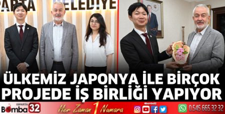Ülkemiz Japonya ile birçok projede iş birliği yapıyor
