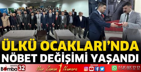 Ülkü Ocakları'nda nöbet değişimi