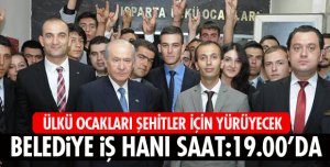 ÜLKÜ OCAKLARINDAN YÜRÜYÜŞ!