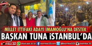 ULUBORLU BELEDİYE BAŞKANI İMAMOĞLU İÇİN İSTANBUL'DA