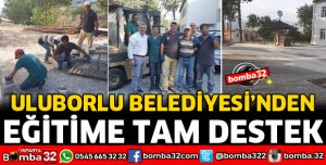 ULUBORLU BELEDİYESİNDEN EĞİTİME TAM DESTEK