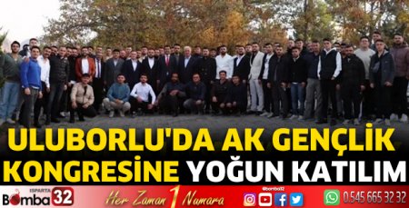 Uluborlu'da AK Gençlik kongresine yoğun katılım