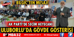 ULUBORLU'DA AK PARTİ İLÇE BAŞKANI GÜVEN TAZELEDİ