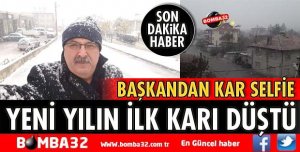 ULUBORLU'DA KAR YAĞIŞI