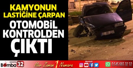 Uluborlu'da kaza