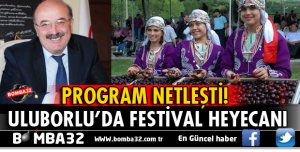 ULUBORLU'DA KİRAZ FESTİVALİ PROGRAMI NETLEŞTİ