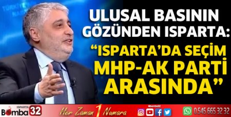 Ulusal basının gözünden Isparta