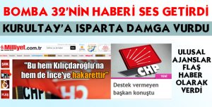 ULUSALDA GENİŞ YER BULDU