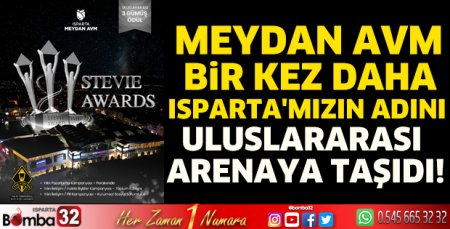 Uluslararası arenaya taşıdı!