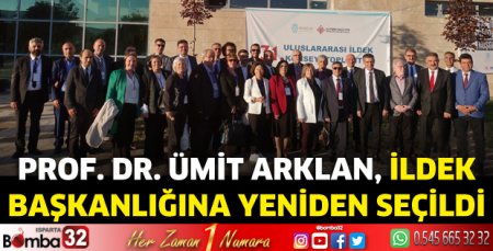Ümit Arklan İLDEK Başkanlığına Yeniden Seçildi