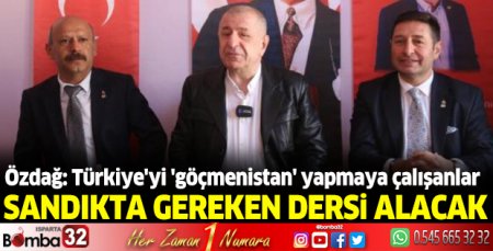 Ümit Özdağ Burdur'da