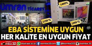ÜMRAN TİCARET'TE EBA SİSTEMİNE UYGUN HER KALİTE UYGUN FİYAT