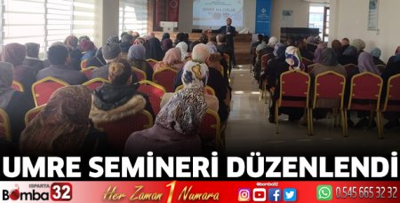 Umre Semineri düzenlendi