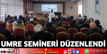Umre Semineri düzenlendi